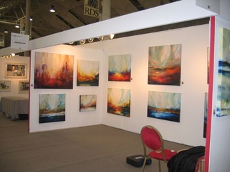 Opening at Dame Street Gallery, Dublin and Art Ireland, RDS, Dublin, photo 6
