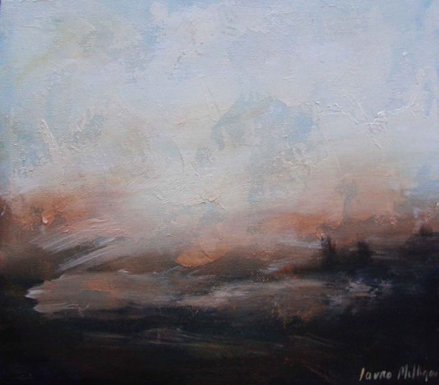 Night Sea. Oil on canvas