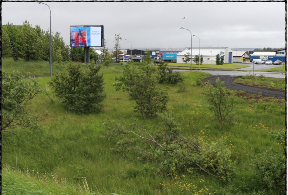 Installing the World Road Trip billboard